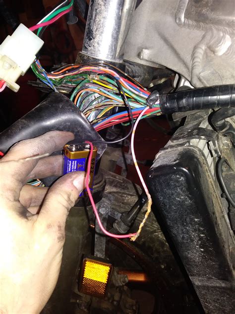 its a little ghetto however after testing everything that would cause my fuel pump not to prime I discovered the pink wire that runs from my Zener diode. . Cbr600rr zener diode